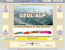 Tablet Screenshot of geol-alp.com